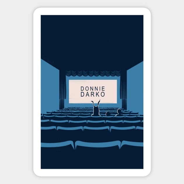 Donnie Darko Film Print Magnet by Phil Shelly Creative